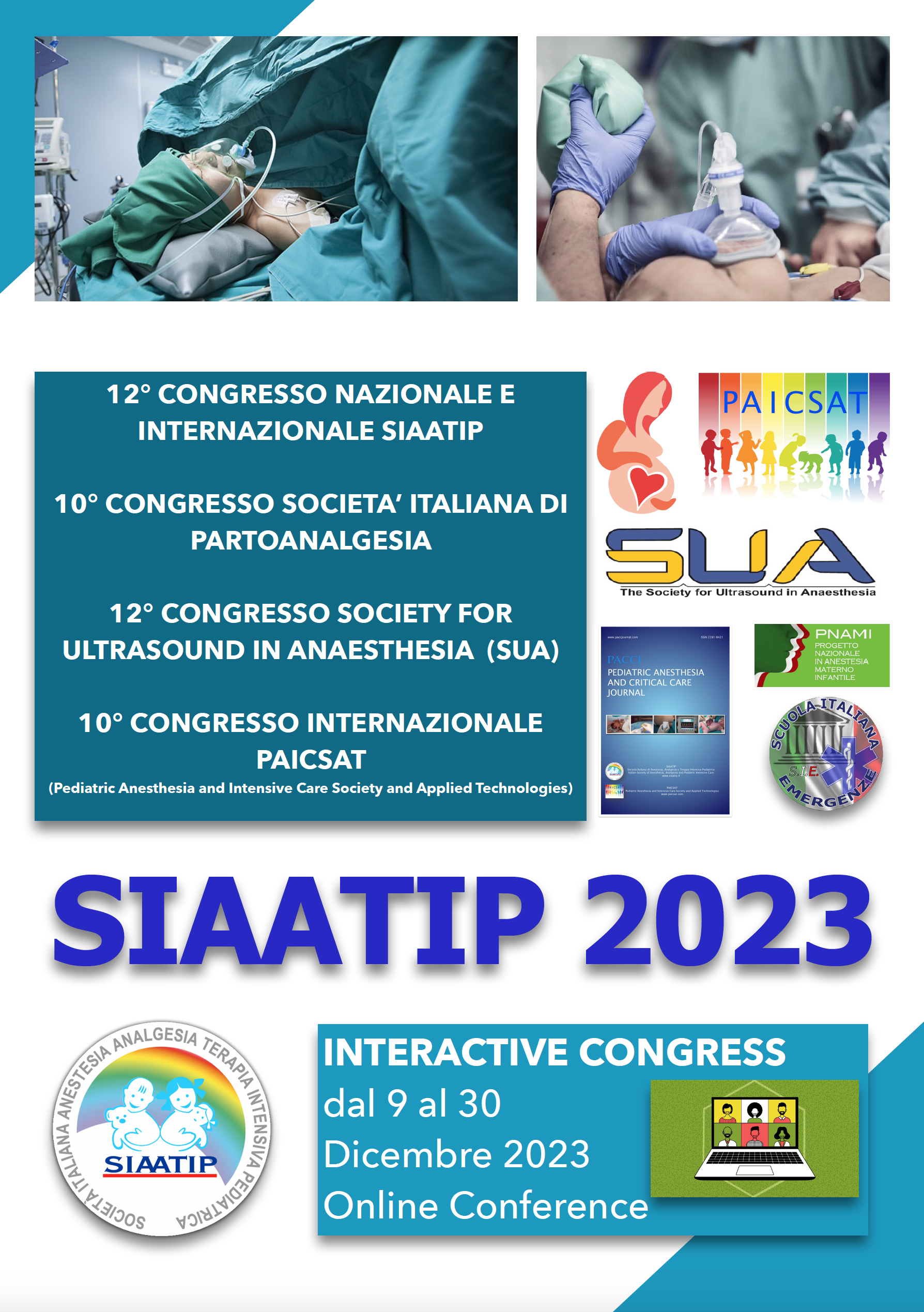 SIAATIP 2023 CONGRESS LOCANDINA